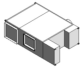 CRQ, Cooling Only - 90 Degree Enclosure (hi voltage) 